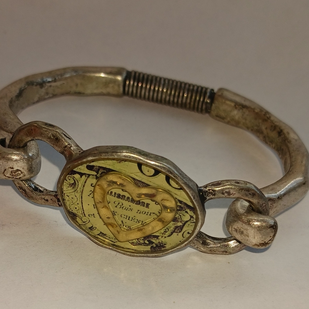 Two Tone Cuff Braclet